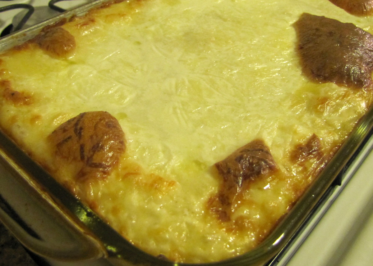 Smells Like Food in Here OvenBaked Polenta with Cheese