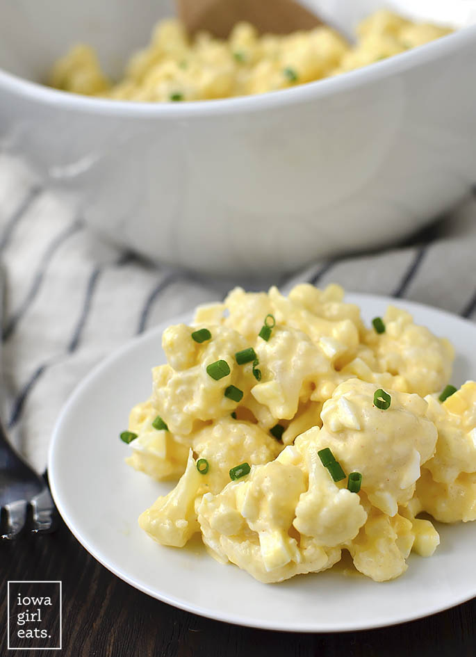 The BEST LowCarb Cauliflower Salads Kalyn's Kitchen