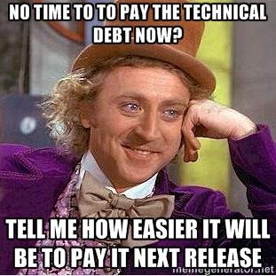 Paying for Technical Debt