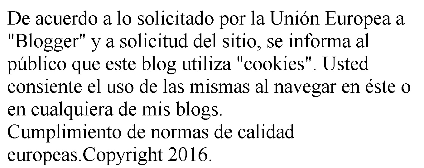 Cookies. Cumplimiento de normas europeas.