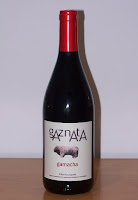 Gaznata Garnacha 2015. Vino de la Tierra de Castilla y León. Cebreros. Sibaritastur