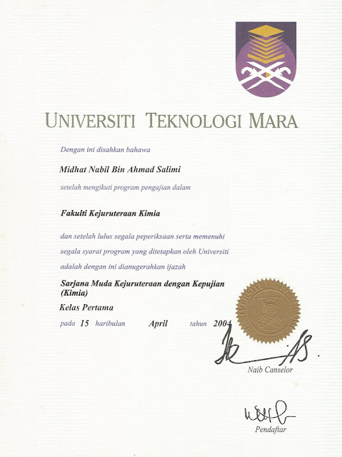 Ijazah Dr Midhat Nabil Ijazah Dr Midhat Nabil