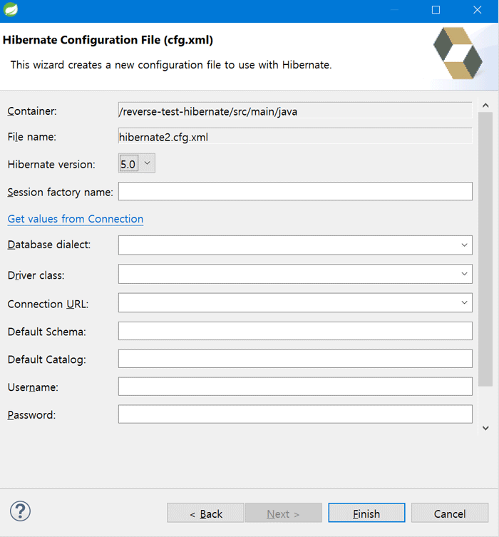 lionks80 JPA & Hibernate Reverse Engineering
