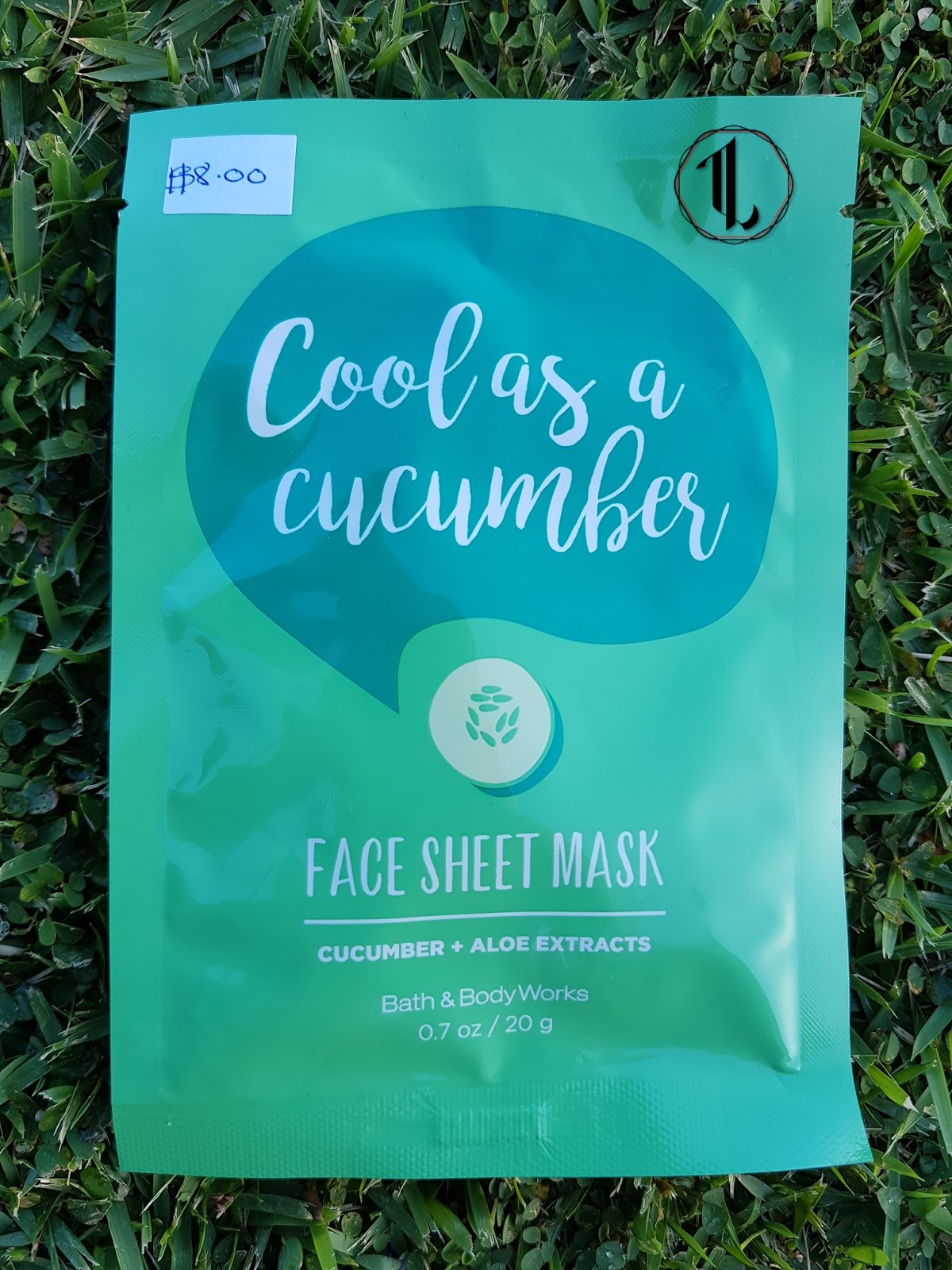 Mask Monday Bath and Body Works 'Cool As A Cucumber' Face Sheet Mask