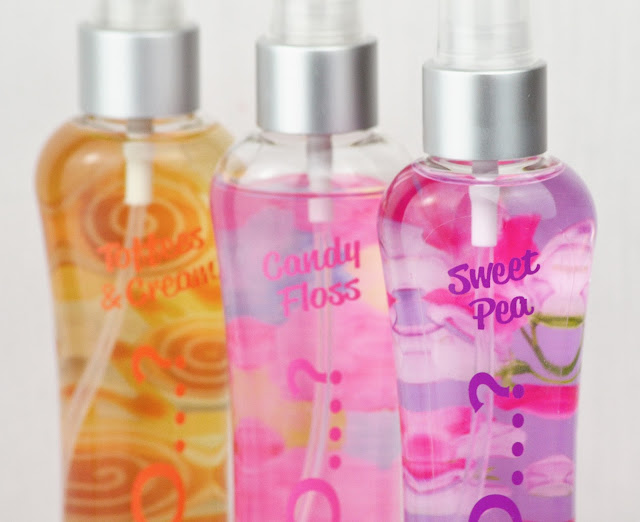 So...? Fragrance New #SoMistHave Body Mist Review Lovelaughslipstick Blog Sweet Pea Candyfloss Toffees & Cream Floral Crush