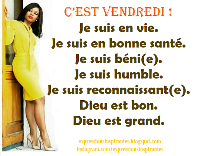 Expressions Dieu est bon. Dieu est grand.