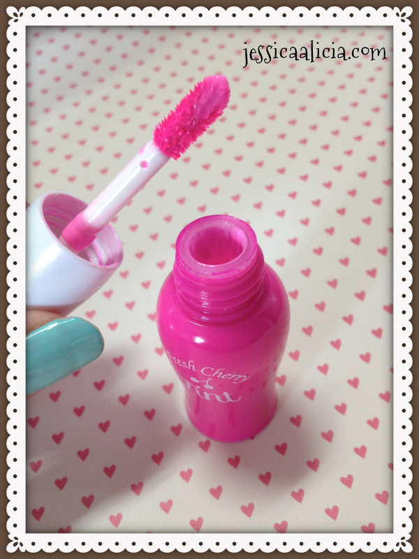 Review & Swatch : Etude House Fresh Cherry Tint (PK002) by Jessica Alicia