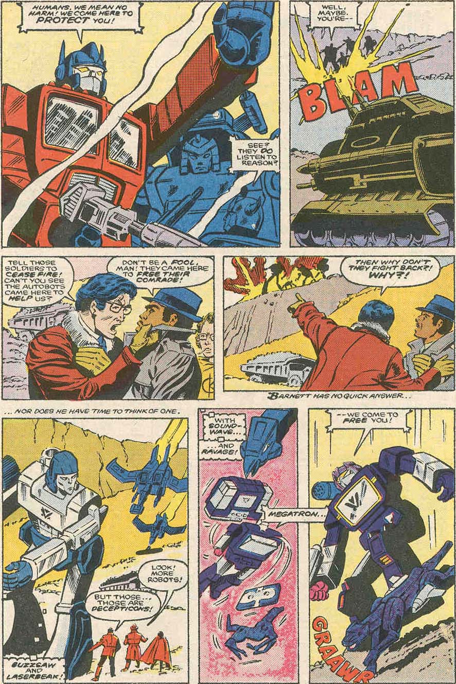 Read online The Transformers (1984) comic -  Issue #15 - 18
