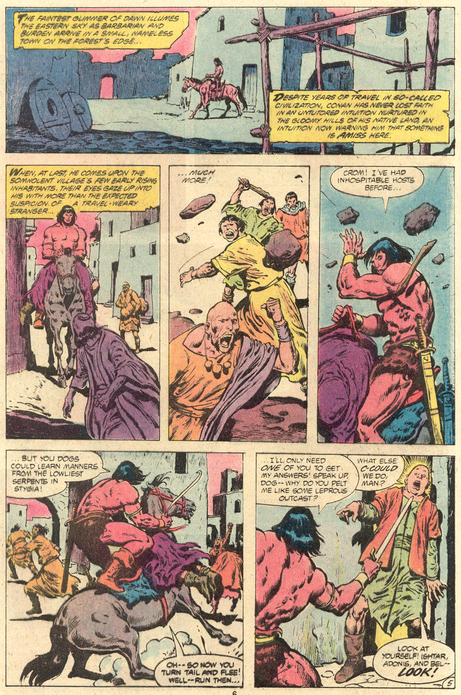 Read online Conan the Barbarian (1970) comic -  Issue #118 - 6