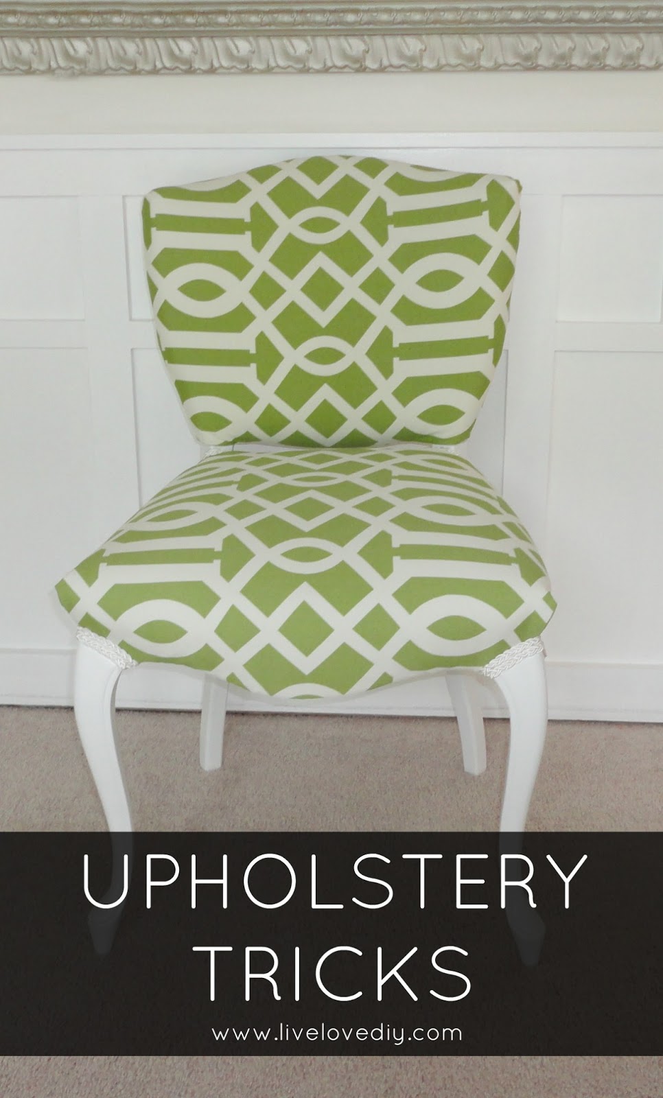 Quick Upholstery Tips and Tricks for YOU!