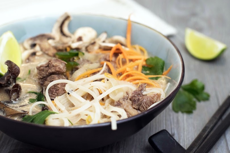 recette Bouillon bœuf curry tamarin