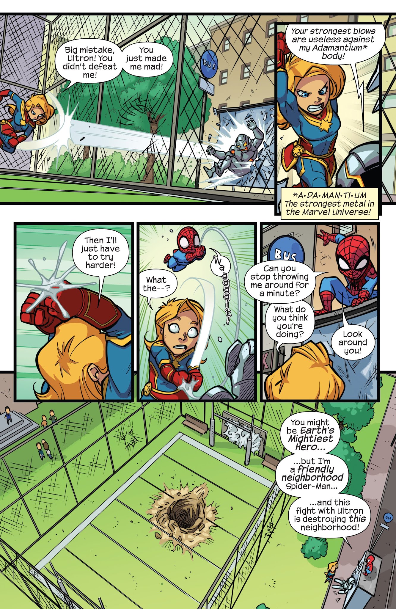 Marvel Super Hero Adventures: Captain Marvel - First Day of School! issue Full - Page 9