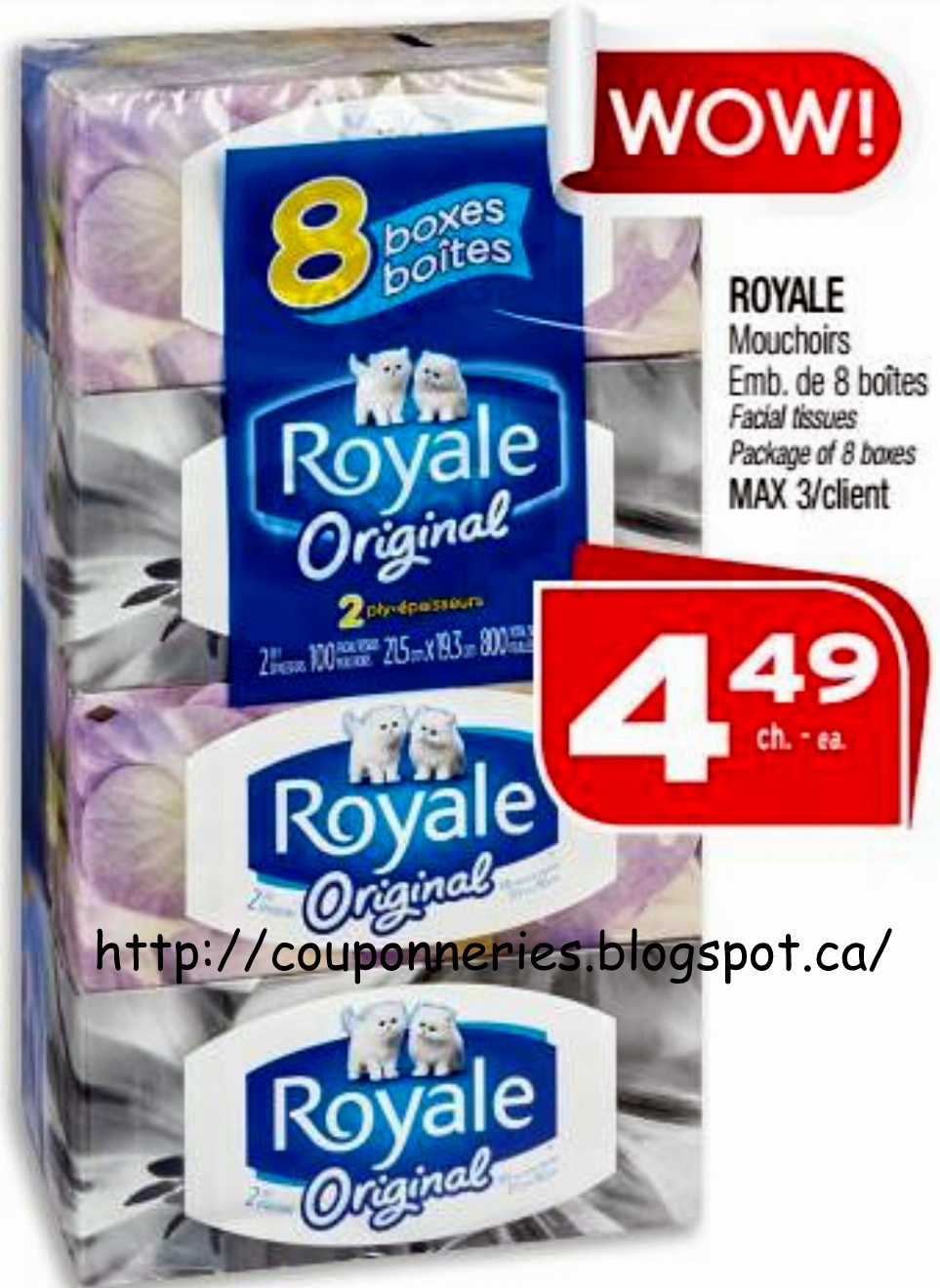 Coupons royale 2