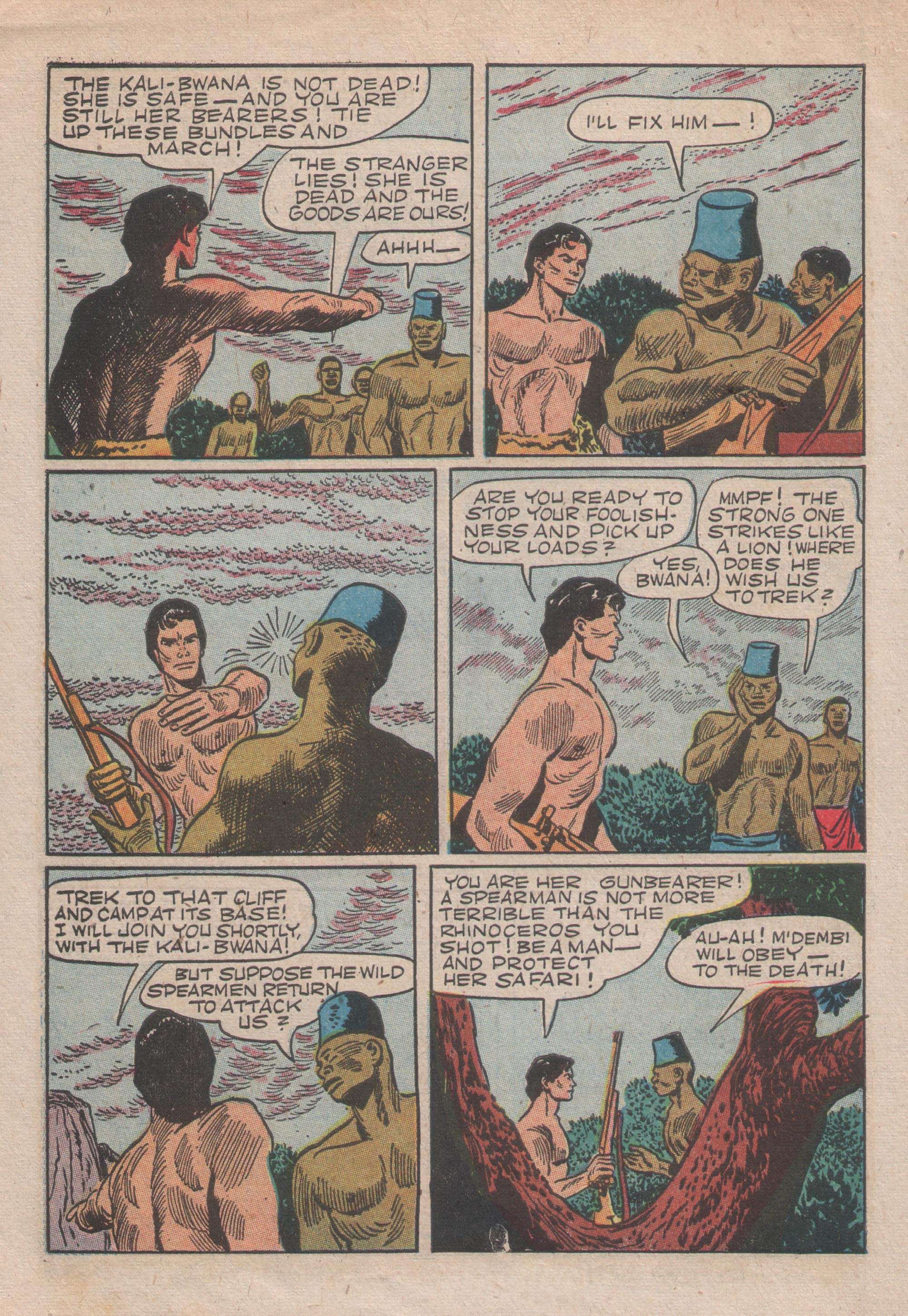 Read online Tarzan (1948) comic -  Issue #34 - 10