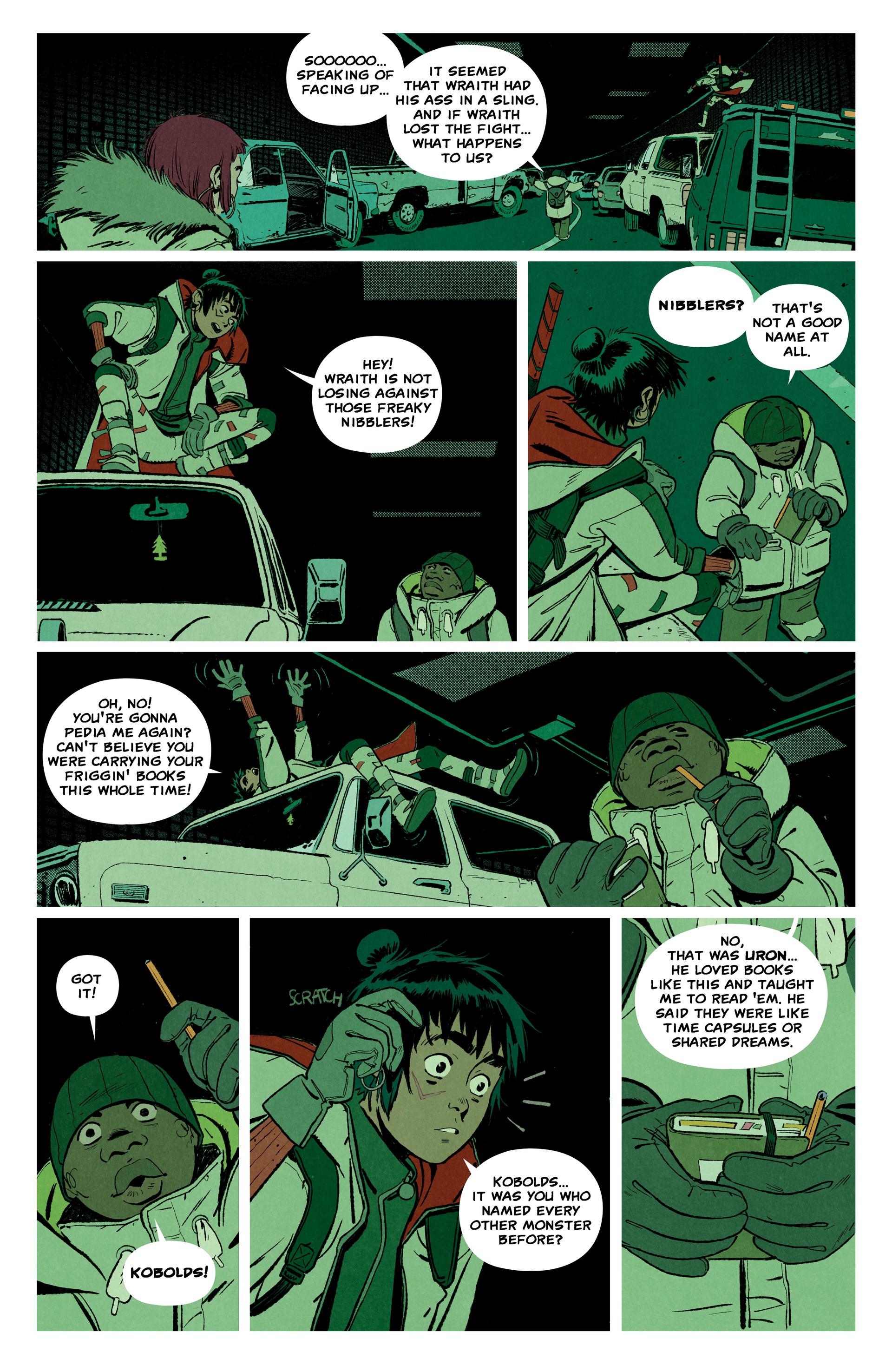 Read online Giants: Ghosts of Winter comic -  Issue # TPB - 35