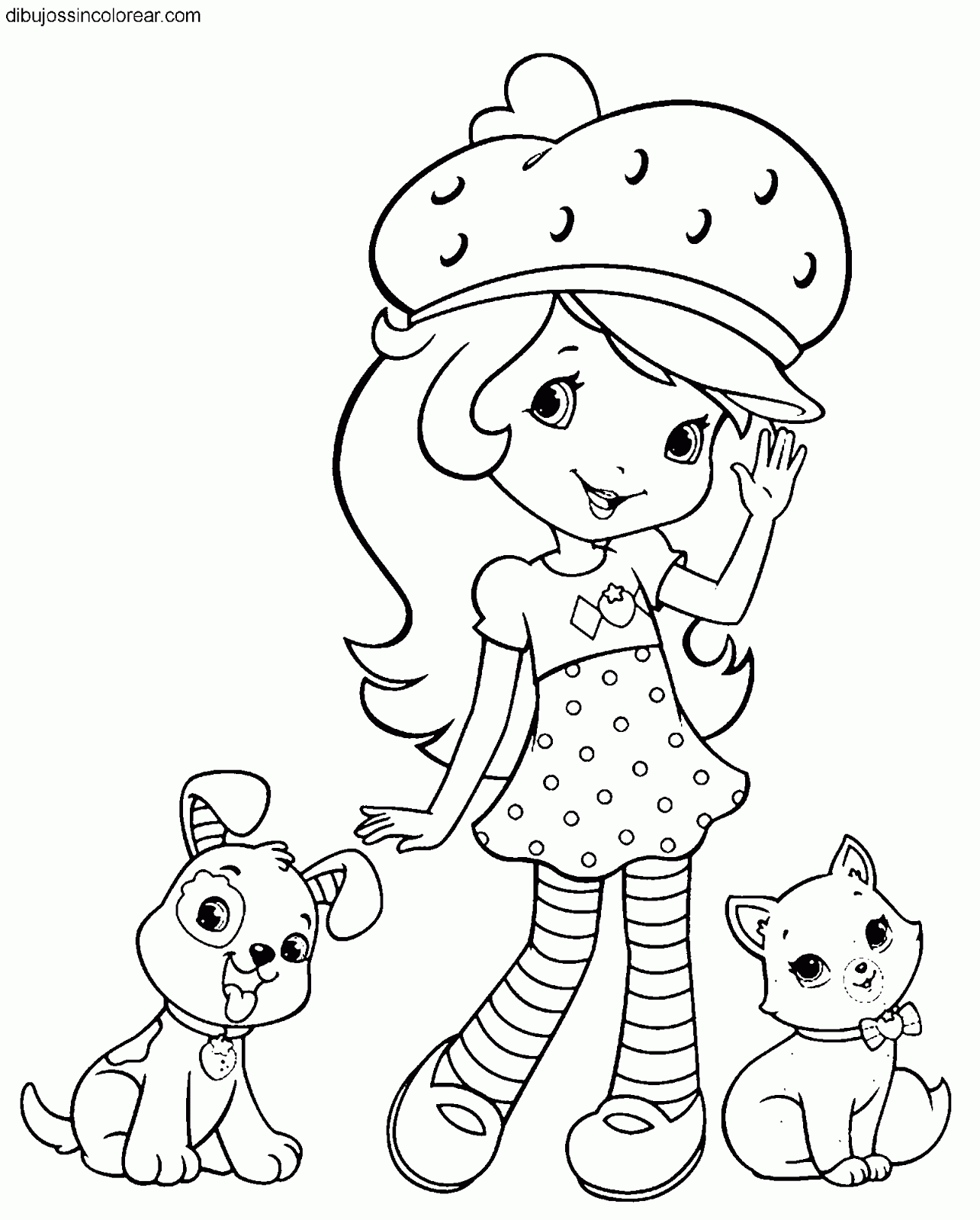 Dibujos Para Colorear E Imprimir Tarta De Fresa Para Colorear Porn