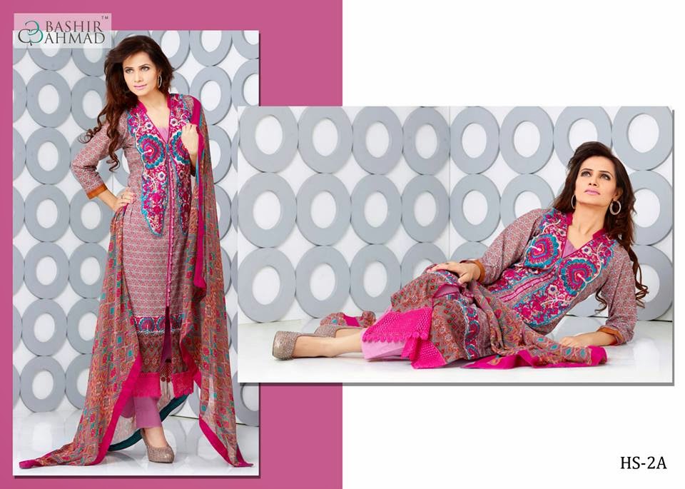 Bashir Ahmed Summer Lawn 2015 Collection 