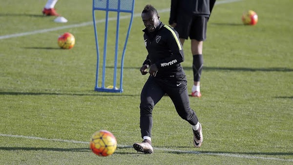 Málaga, son baja en el entreno Angeleri, Tighadouini y Miguel Torres