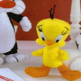 PATRON GRATIS PIOLIN | SYLVESTER Y TWEETY AMIGURUMI 30389