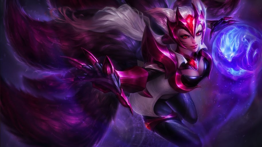Ahri, LoL, Challenger, Splash Art, 4K, #363 Wallpaper