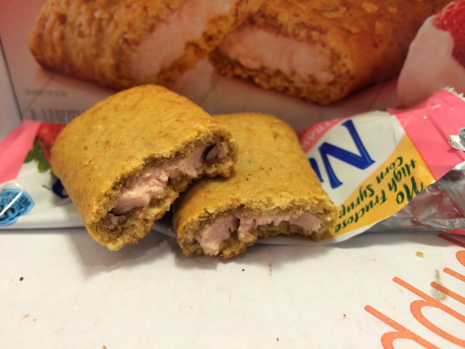 Crazy Food Dude Review Kellogg's NutriGrain Strawberry Greek Yogurt