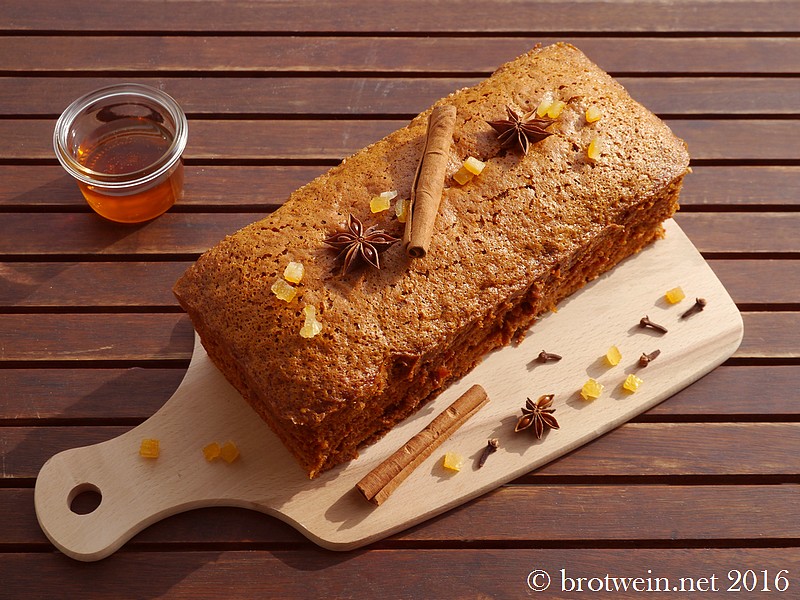 Pain d’épice - französischer Honigkuchen von Brotwein Pain d’épice - französischer Honigkuchen von Brotwein