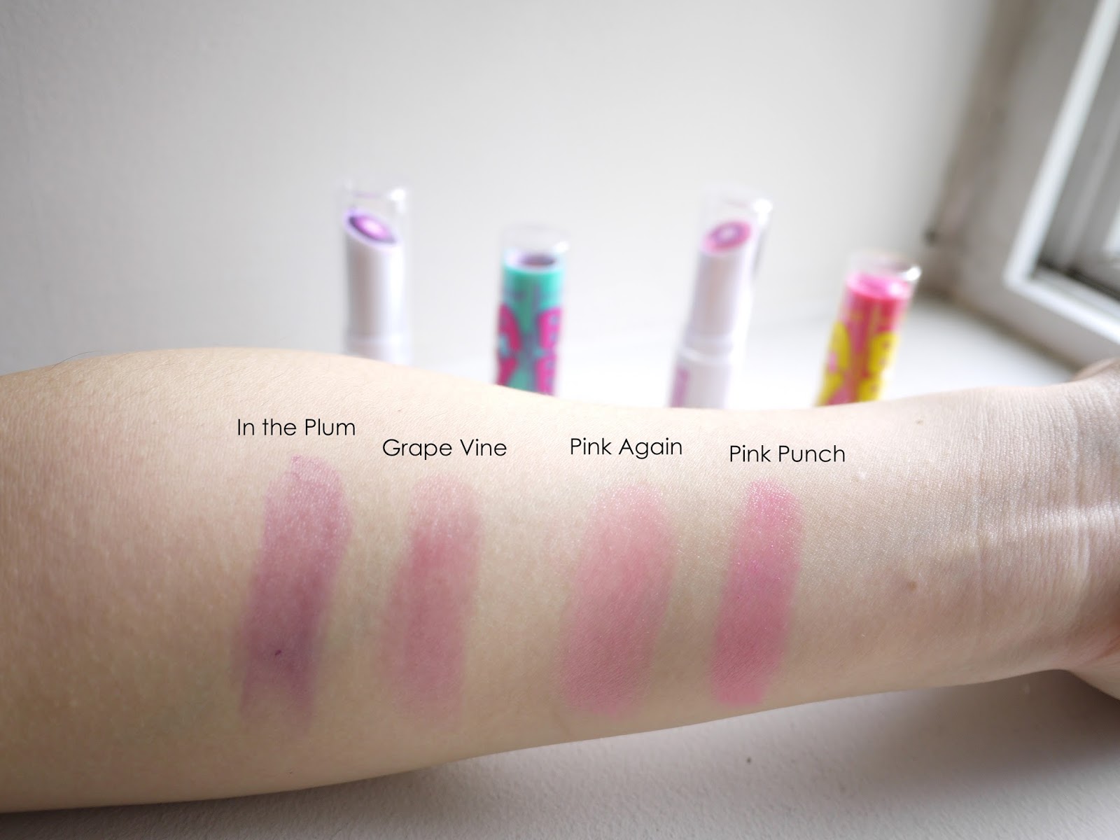 Mary Kay Triple Layer Tinted Lip Balms maybelline baby lips comparison