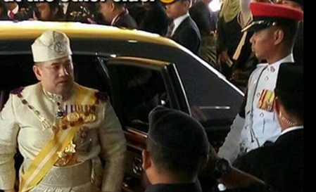 (TRENDING) Gambar Yang Di Pertuan Agong Ke 15 Malukan Najib Dan Zahid