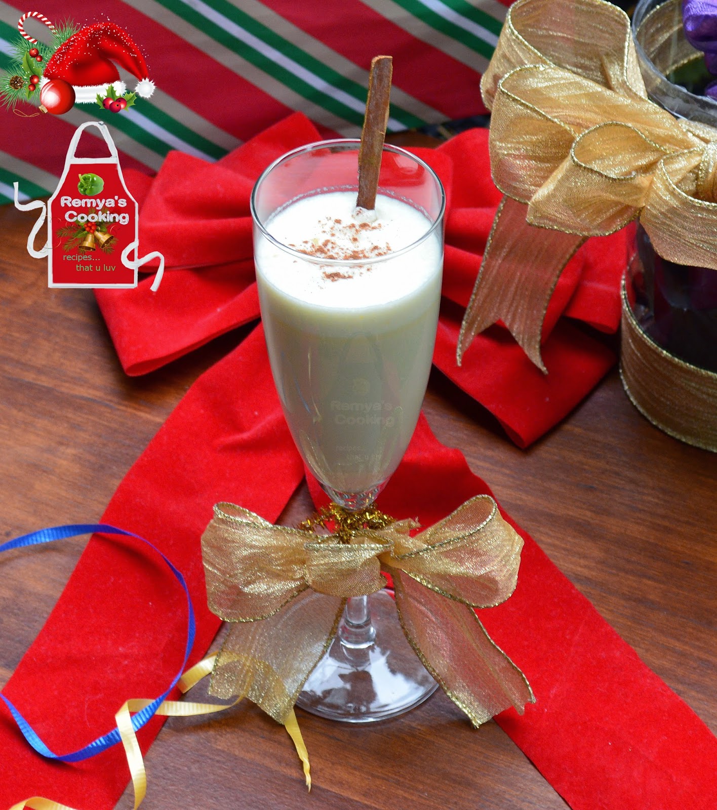 Remya's Baking Eggnog A traditional Christmas drink