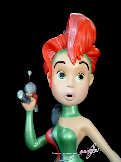 Sh-Betty Boom "Planet Z" - Collectible resin statuette by © Pierre Rouzier