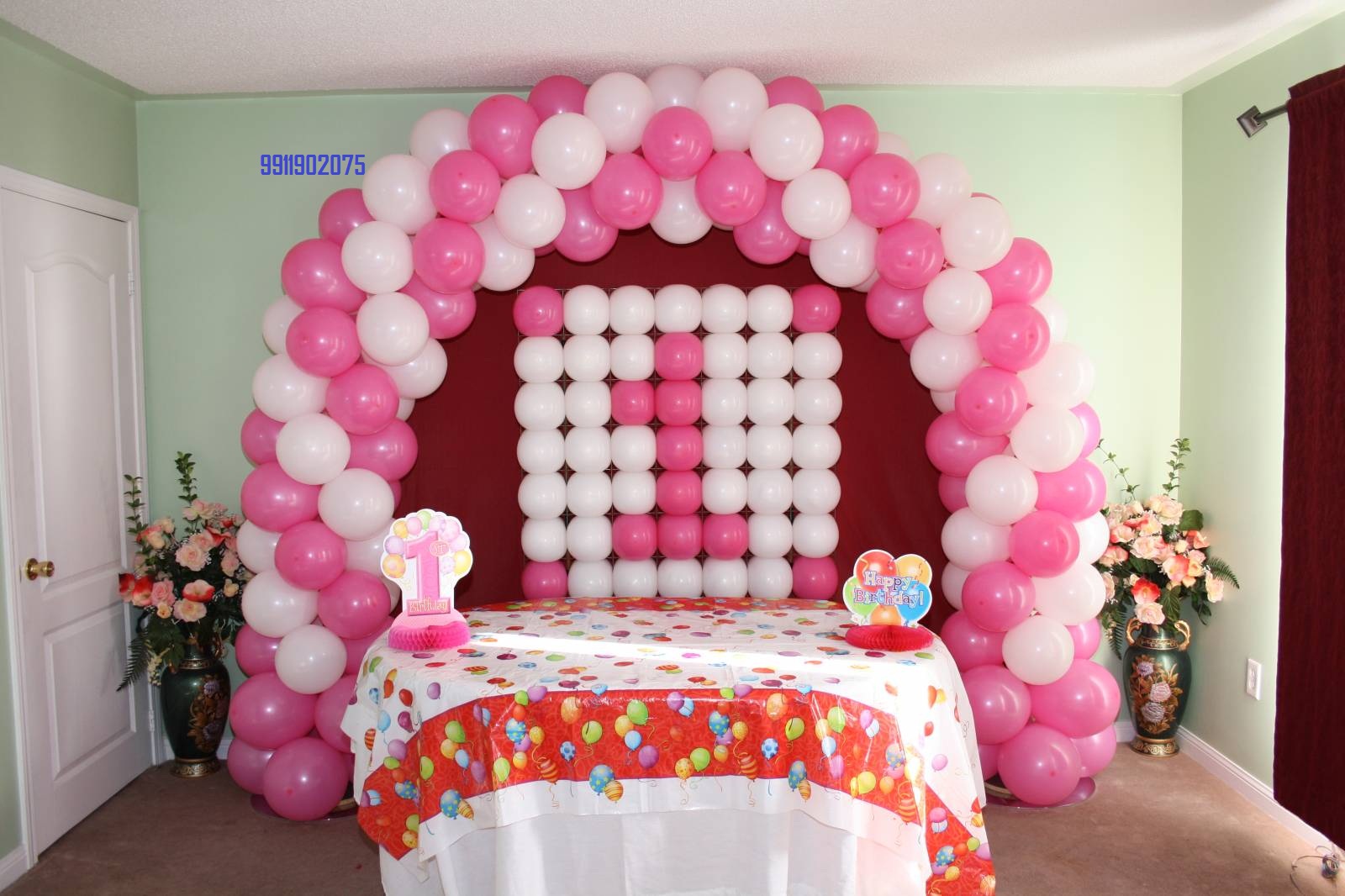 Balloon Decoration in Gurgaon, Delhi & Faridabad NCR Call us