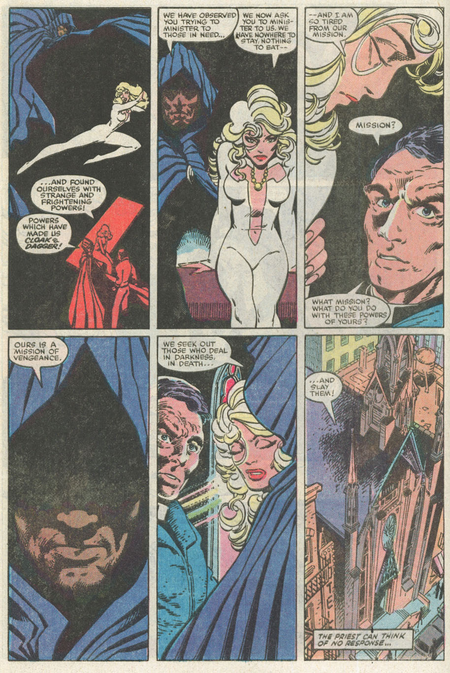 Read online Cloak and Dagger (1983) comic -  Issue #1 - 6