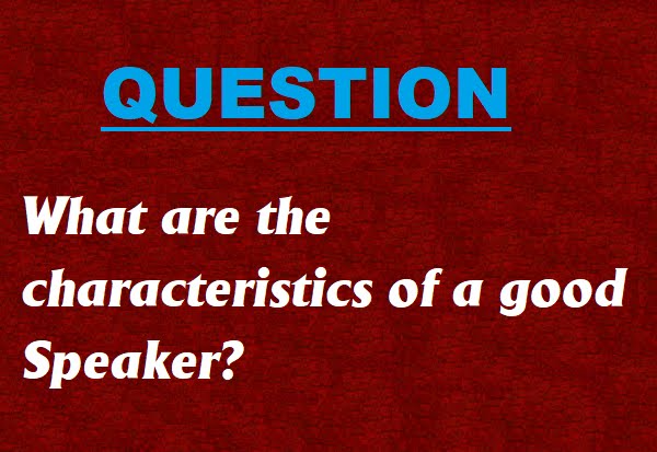 Characteristics of ineffective speakers image