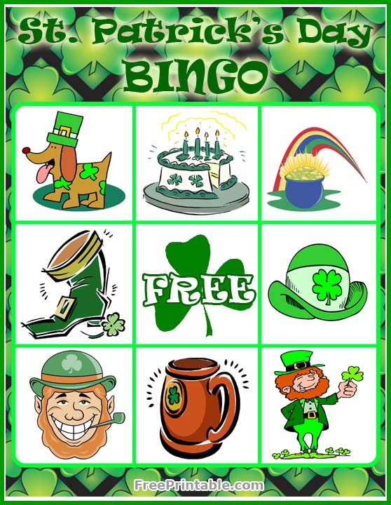 Игры святой патрик. Saint Patrick's Day Bingo. День Святого Патрика Бинго. St Patrick Bingo for Kids. St Patrick's Day Bingo for Kids.