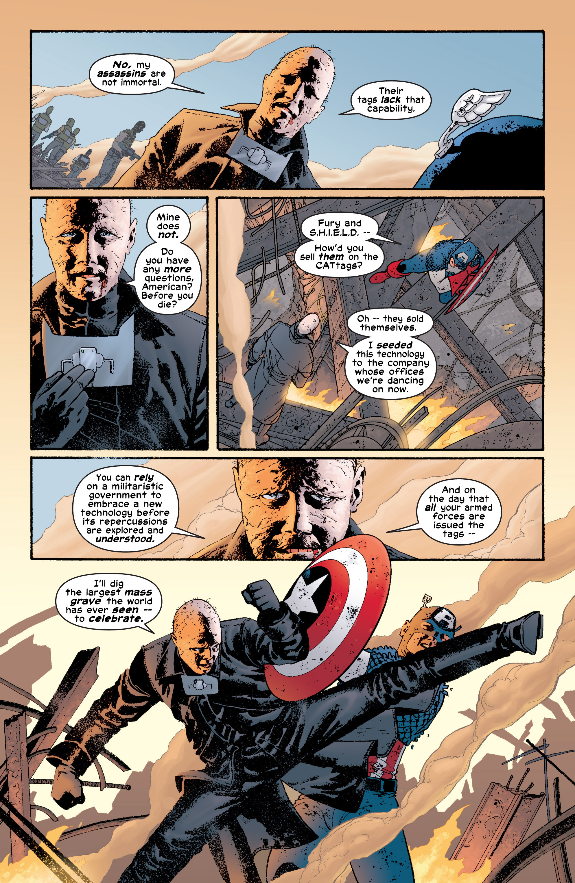 Read online Captain America (2002) comic -  Issue #6 - 15