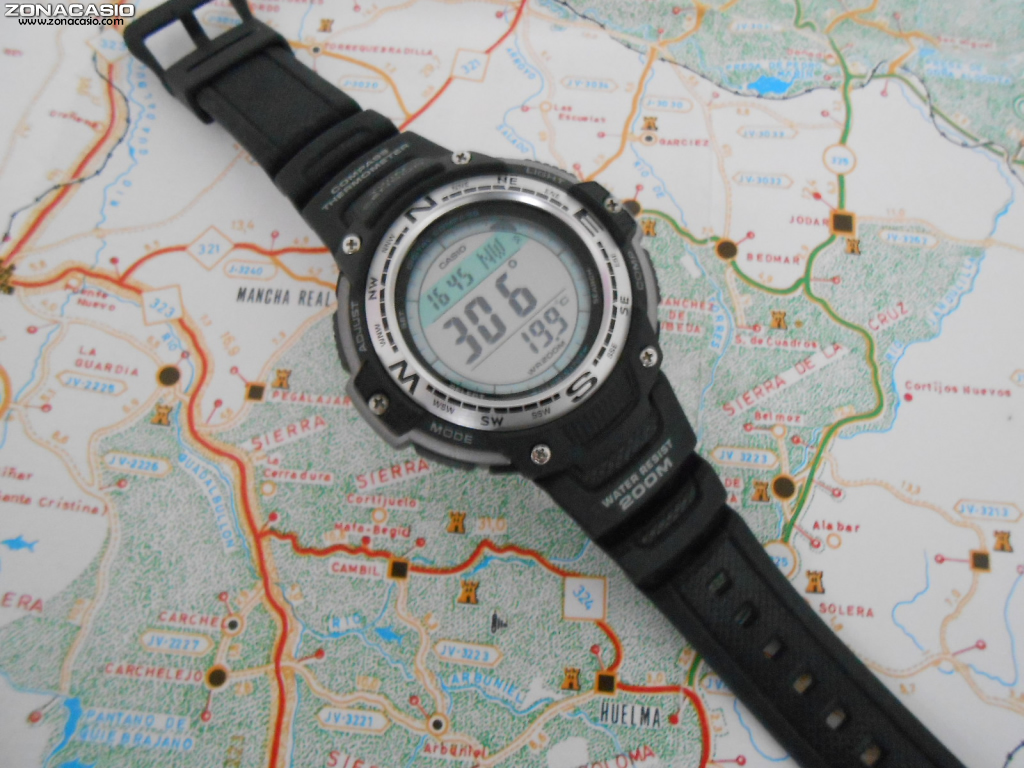 Producción Accesorios distrito Zona Casio: Un mapa, y tu reloj con brújula, ¡y siempre podrás volver a  casa!