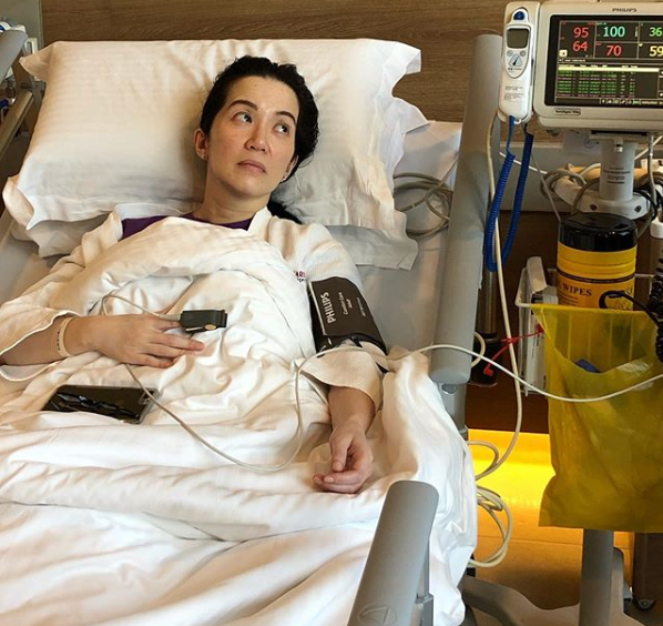 Kris Aquino's heartbreaking photos in Singapore hospital go viral