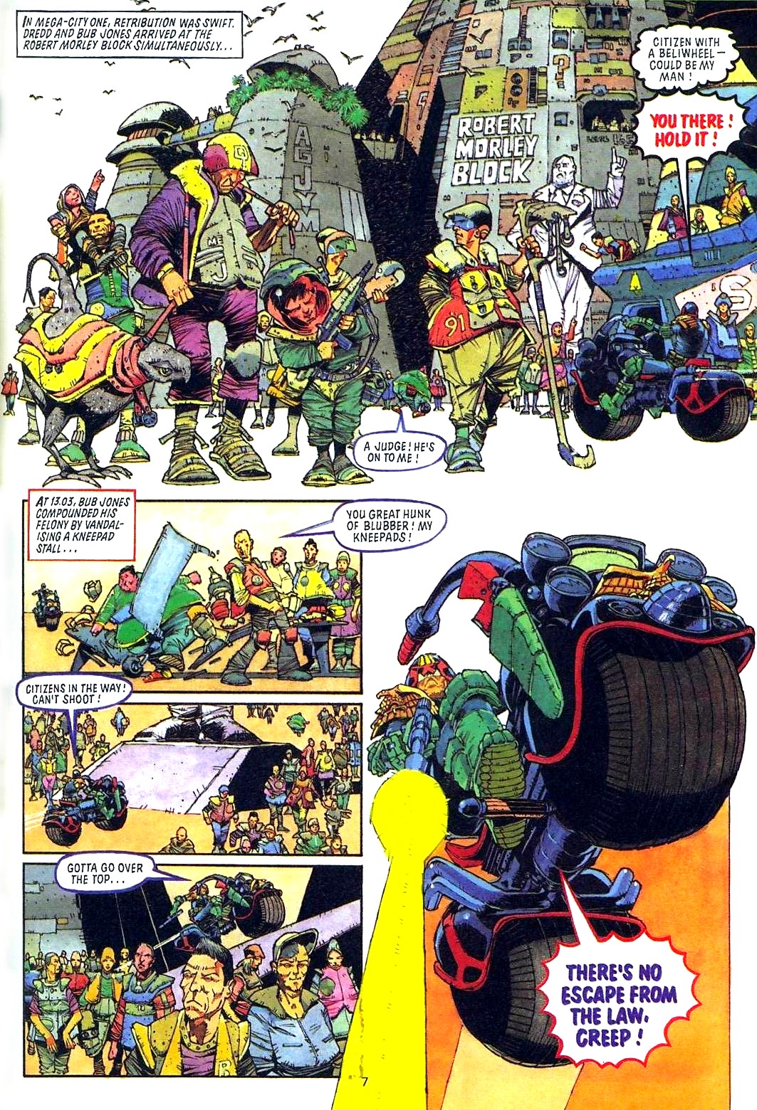 Read online Judge Dredd: The Complete Case Files comic -  Issue # TPB 5 (Part 1) - 153