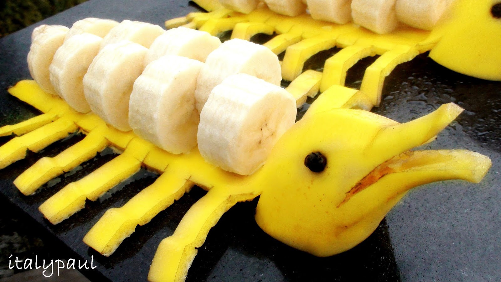 ItalyPaul Art In Fruit & Vegetable Carving Lessons 6 Amazing Bananas