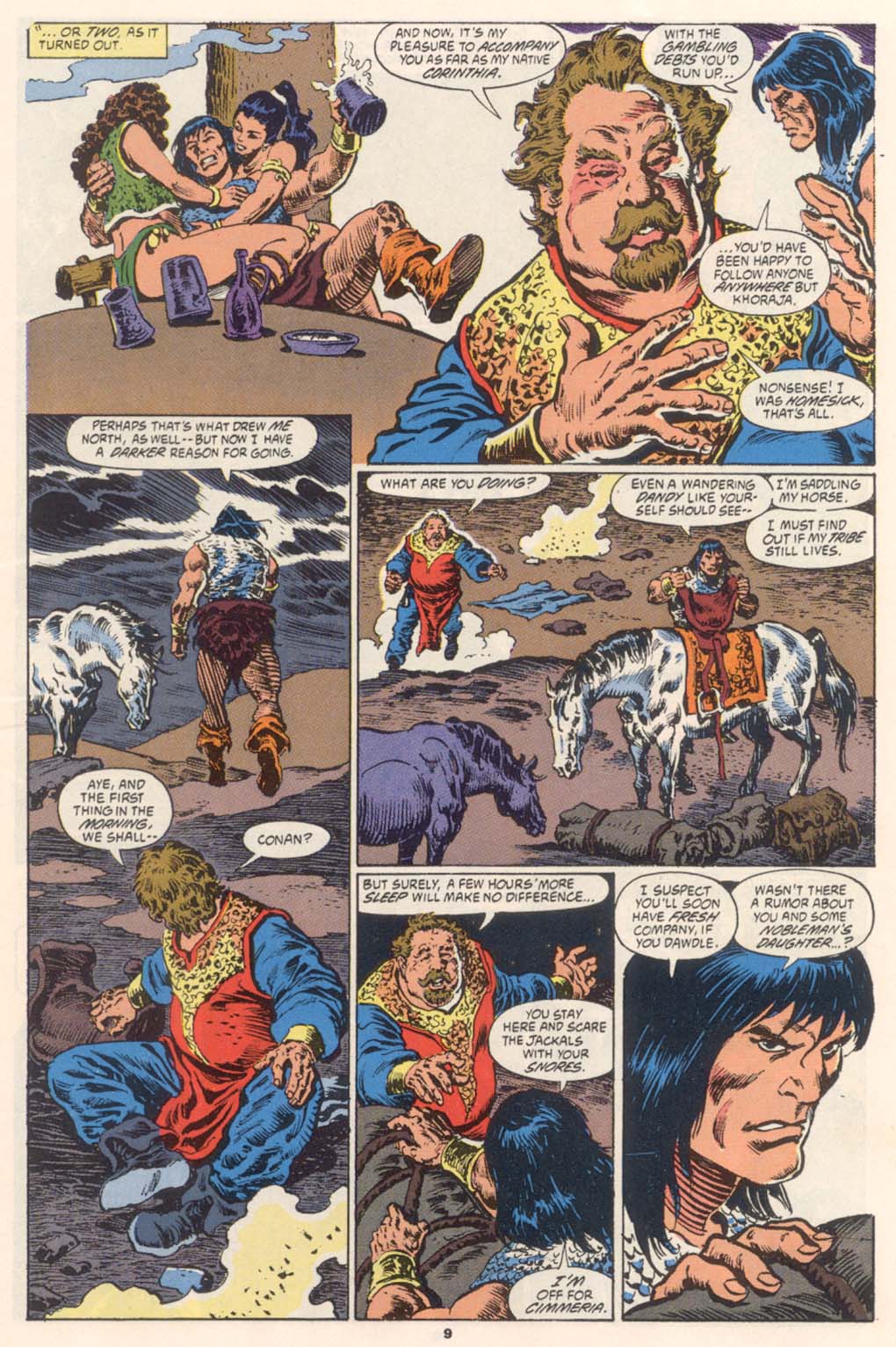 Read online Conan the Barbarian (1970) comic -  Issue #252 - 8
