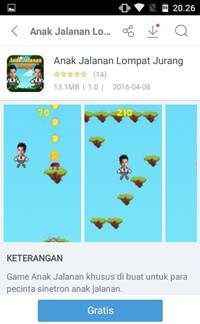 Download Game Anak Jalanan Lompat Jurang [GRATIS] Lucu
