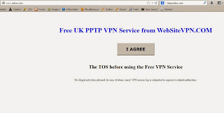Free UK PPTP VPN Service