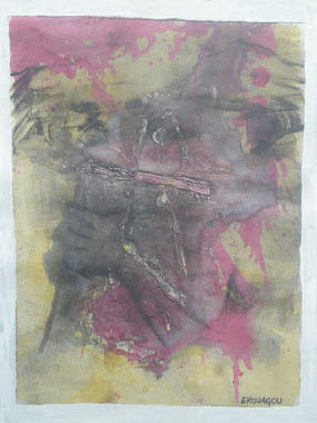 LE FLAMBEAU DU SUCCES,2011,40x30Cm,acrylic on canvas