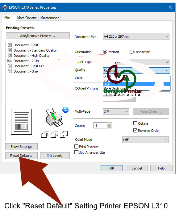 How to Fix Multipage feed error Printer Epson LSeries Guru Merdeka ID