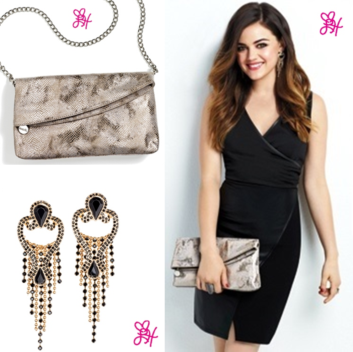 Erica's Fashion & Beauty: Lucy Hale's mark Holiday 2014 Favorites