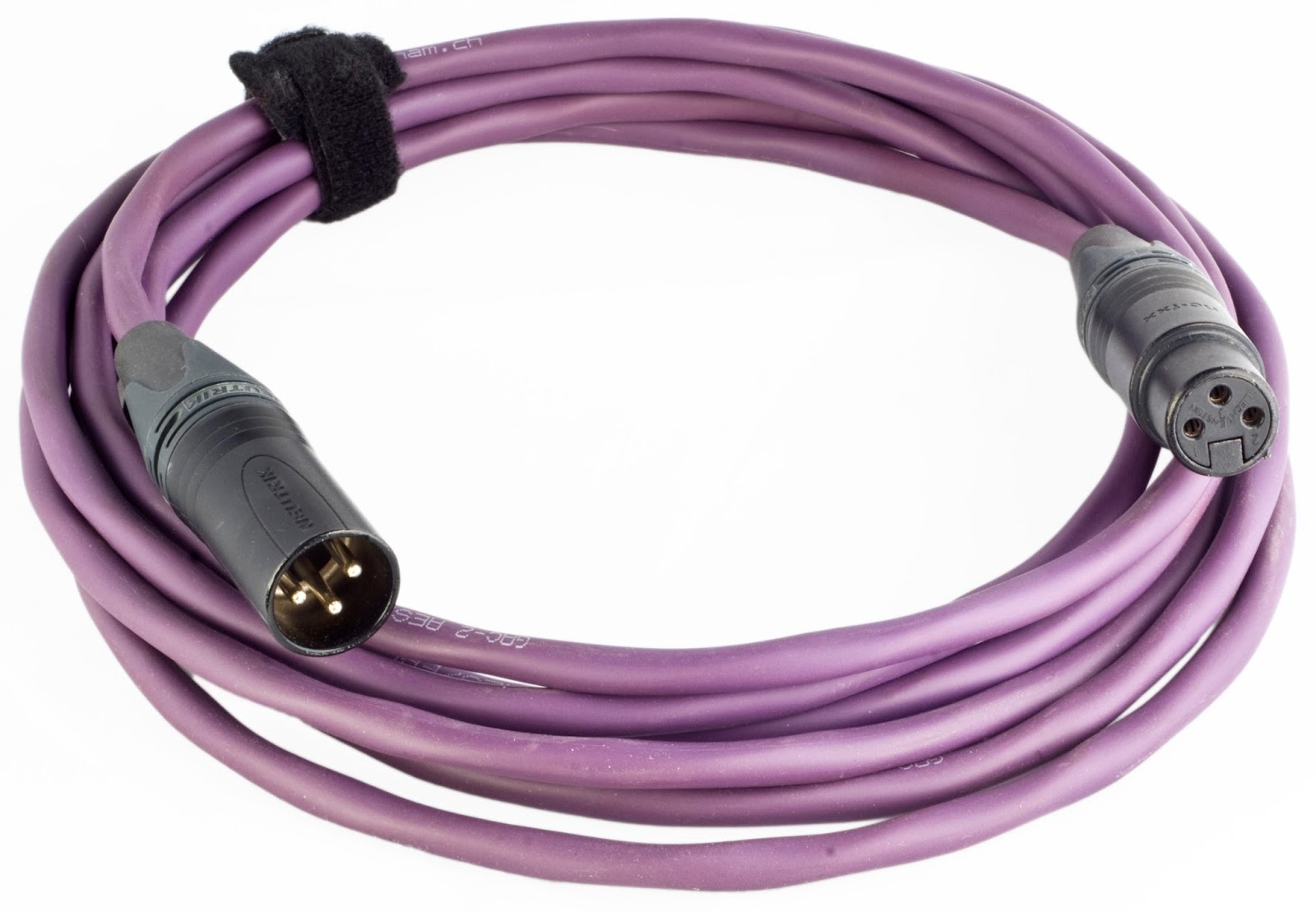 Cable de Micrófono Sonido profesional con los cables balanceados para