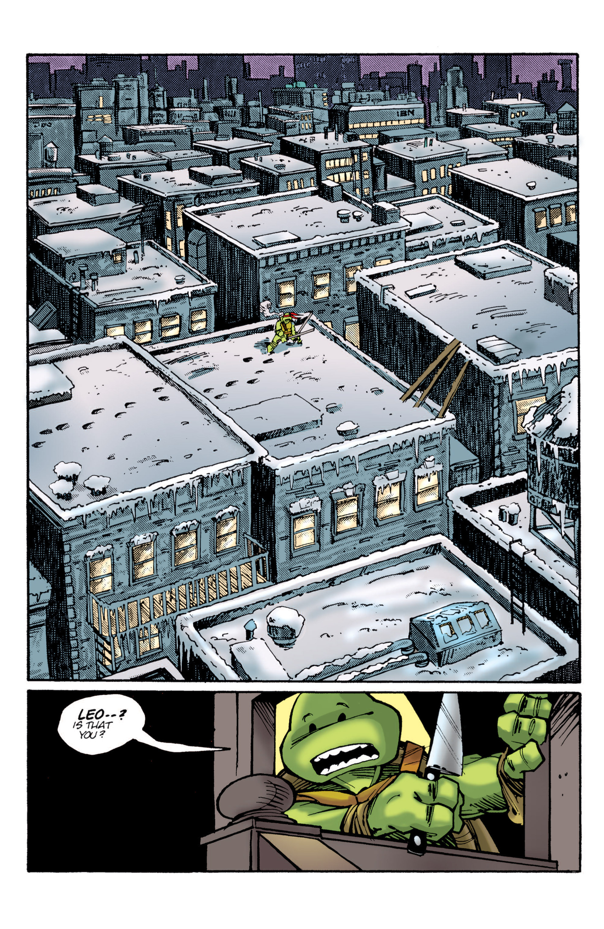 Read online Teenage Mutant Ninja Turtles Color Classics: Leonardo Micro-Series comic -  Issue # Full - 3