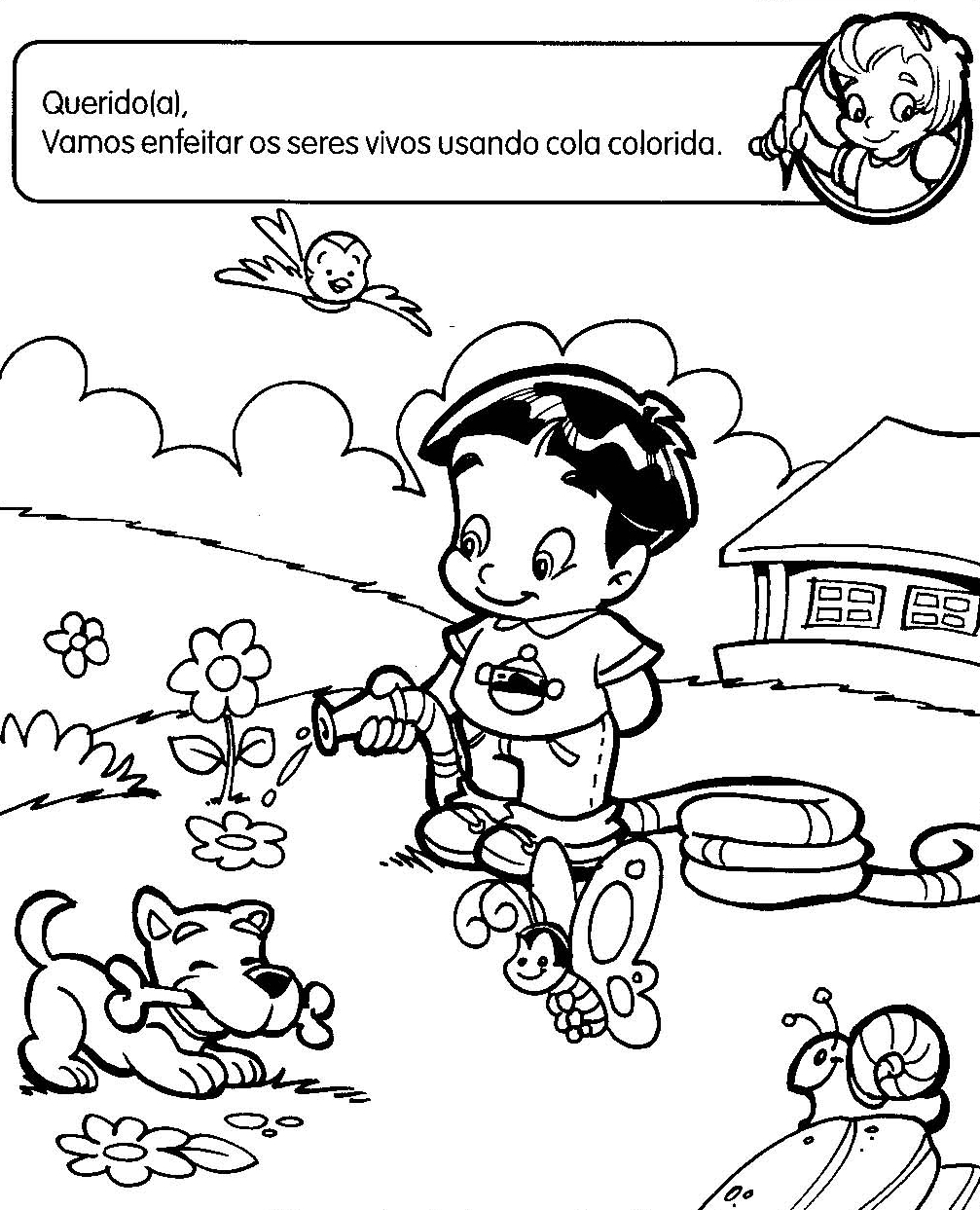 Seres Vivos E NÃo Vivos Atividades ExercÍcios Desenhos Colorir Imprimir