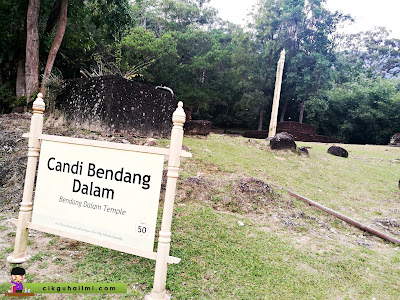 Candi Bendang Dalam di Candi Lembah Bujang