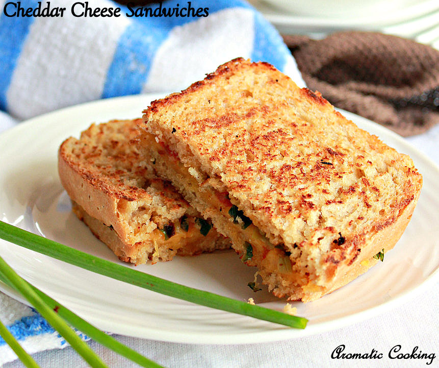 Aromatic Cooking Cheddar Cheese Sandwiches